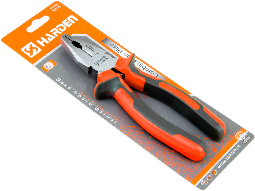 8 inch Combination Side Cutting Pliers Electrician Mechanical